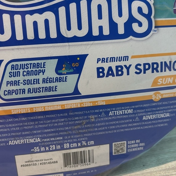 Swimways Baby Float with Sun Canopy - Picture 3 of 4